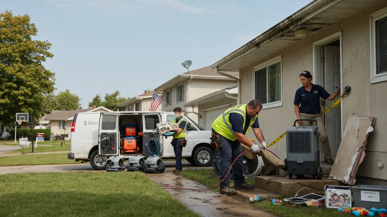 Water Damage Restoration in Brodheadsville, PA near me